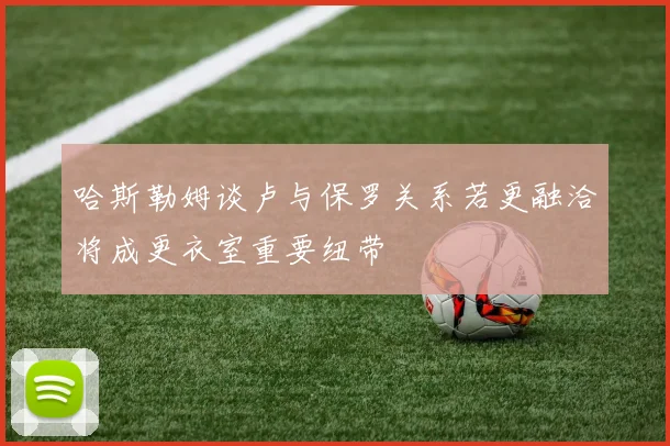 哈斯勒姆谈卢与保罗关系若更融洽将成更衣室重要纽带