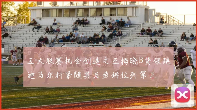 五大联赛机会创造之王揭晓B费领跑迪马尔科紧随其后劳姆位列第三